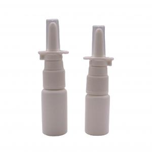 Quality 15ml/20ml/30ml HDPE Nasal Spray Plastic Bottle with Custom Color and Spray Nozzle Cap wholesale