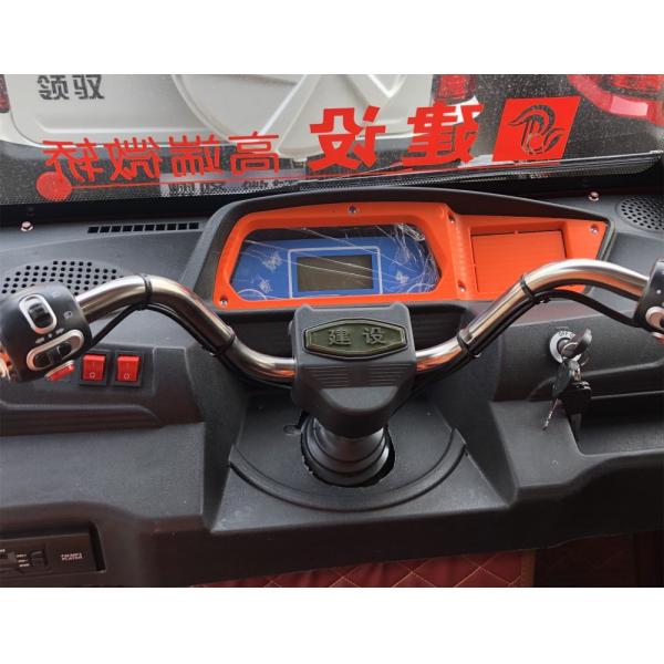 Open 1.8m*1.1m Electric Cargo Tricycle With Reverse Camera