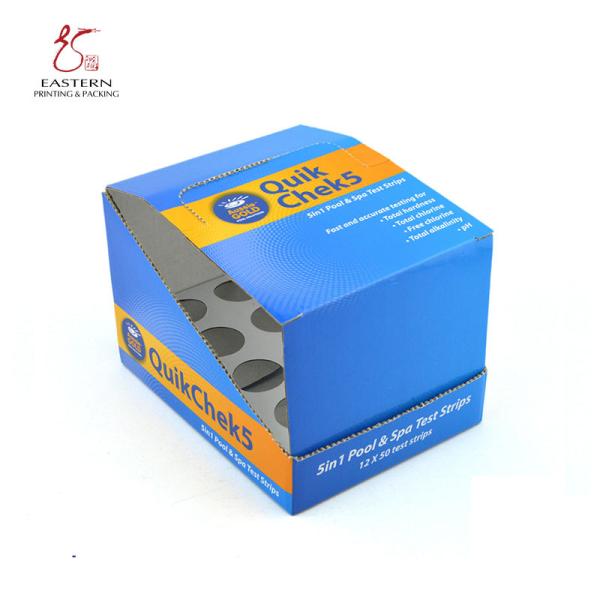 18cm Height Corrugated Display Stand Packaging Boxes