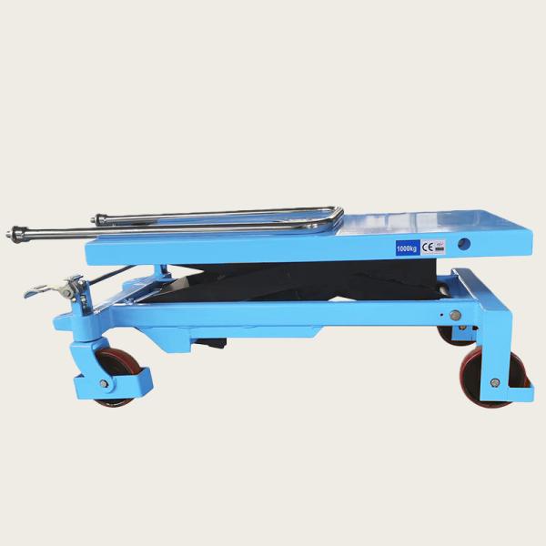 Scissor Type Hydraulic Table Lifter 300kg Mobile Insulating Middle Level pallet hydraulic lift table