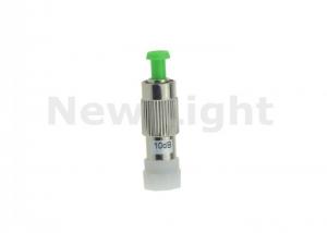 Quality FC APC Female To Male 10db Attenuator Green Color For Optical Power Equalization wholesale