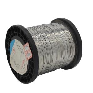 China Heating Heater Alloys NC 700-900 Black Annealed Wrapping Wire Flat Wire Cr15Ni60 on sale