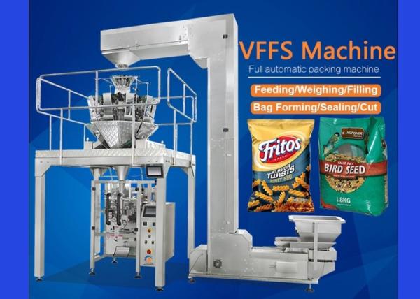 Shredded Cheese Multihead Weigher Packing Machine 50g - 5KG Packing Range