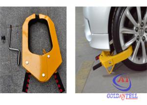 Quality Manual steering portable vehicle wheel clamps for illegal parking wholesale
