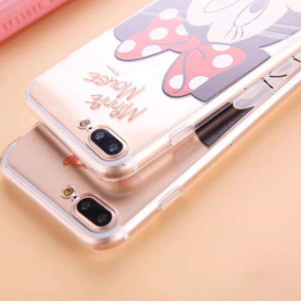 Acrylic Lovely Cartoon Characters Back Cover Cell Phone Case For iPhone 7 7 Plus 5 5s 6 6s
