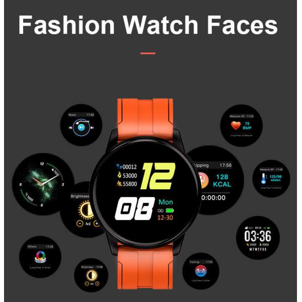 GPS Bluetooth SPO2 Smartwatch Compatible Android Iphone TFT screen