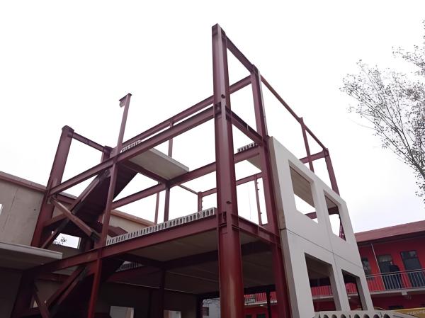 Cheap Online Guide Support On Site Install Steel Structure Building With Hot Dip Galvanized Frame And Secondary Structure Brace for sale
