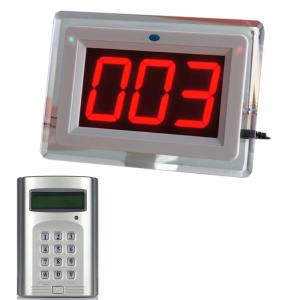 Quality wireless queue management call pad and display number caller wholesale