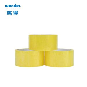 Quality Bonding Solvent Based Adhesive Tape , Clear Packaging Tape 18mm Width wholesale