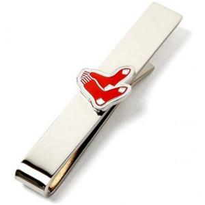 China Engraved Clip Tie Bar With Chain Custom Silver Nickel Cufflinks on sale