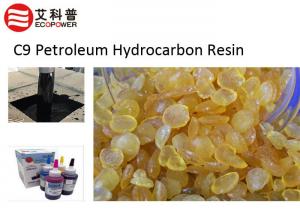 China Yellow Granular HC - 9140 With Fast Dry And Luster Petroleum Hydrocarbon Resin In Printing Ink on sale