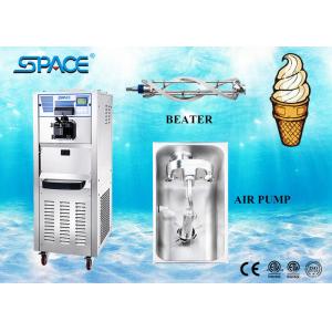 Quality Durable 220V 50Hz Commercial Soft Ice Cream Machine With 2+1 Mixed Flavours wholesale