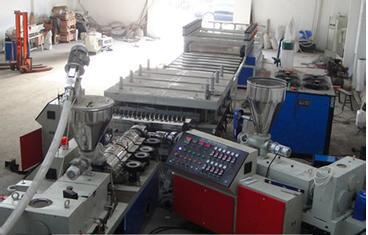 Cheap WPC Building Template Foam Board Machine With Double Conical Screw For Cabinet for sale
