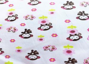 Quality Cute Design Pattern Kids Cloth 150GSM Cotton Flannel Printed Fabric Dyeing Fabric wholesale