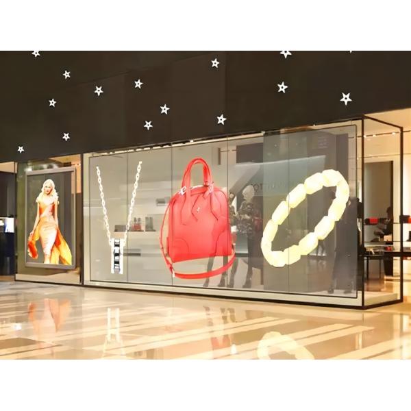 Indoor Transparent LED Display Screen 1000X1000mm 500X1000mm