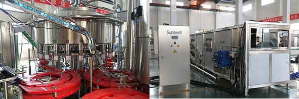 Aluminum Automatic Liquid Filling Sealing Machine Fabricated Of Stainless Steel