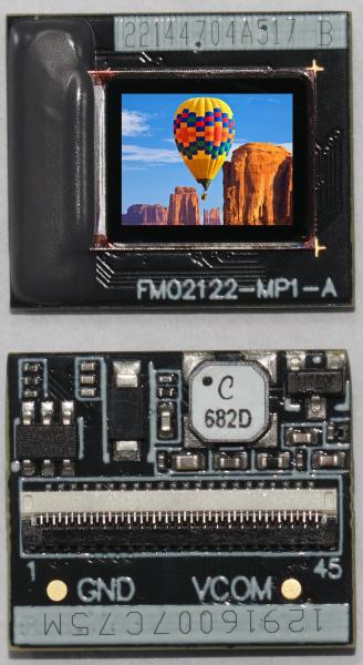 Cheap Maximum brightness,	1500 cd/m²,1024×768 Micro OLED Display 0.39 Inch Vertical RGB Stripe Microdisplay for VR AR Drones for sale