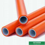 Orange Color Plastic PPR Pipe Heavier Weight Anti - Filthy Compression