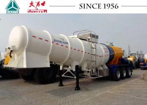 Quality Heavy Duty 3 Axles Acid Tanker Trailer High Tensile Carbon Steel Body Material wholesale