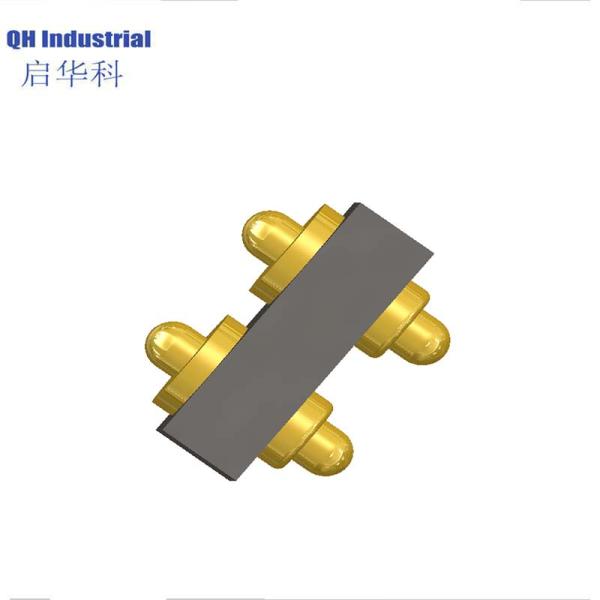 2Pin 3.0mm Pitch South Africa Socket Connector Magnetic Laptop Power Connector Magnetic spring loaded pin Connector