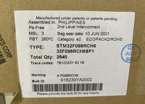 Quality Integrated Circuit Chip 64-UFBGA STM32F098RCH6 STM32F098 48MHz Microcontroller IC wholesale
