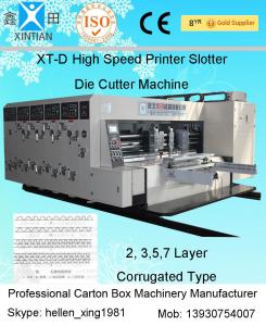 Quality Micro Corrugated Box Semi Automatic Carton Die Cutting Machine With Vacuum Adsorption wholesale