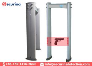 Quality 55kgs Security Walk Through Gate , Security Gate Scanner Built In Self Diagnostic Program wholesale