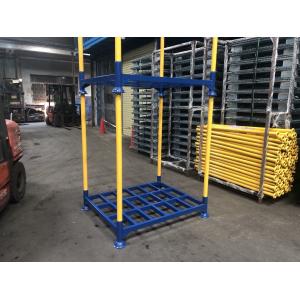 China Q235 Steel Warehouse Metal Stacking Shelves With Detachable Racks on sale