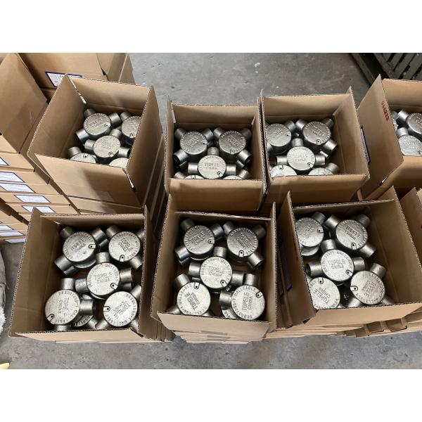 2 Way Circular Junction Box Malleable Iron Round Electrical Hot Dipped