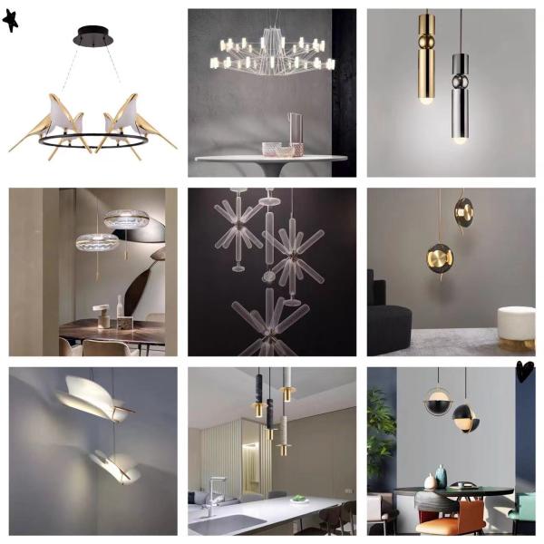 Modern decorative lamp product combination chandelier round ring lighting crystal led chandelier