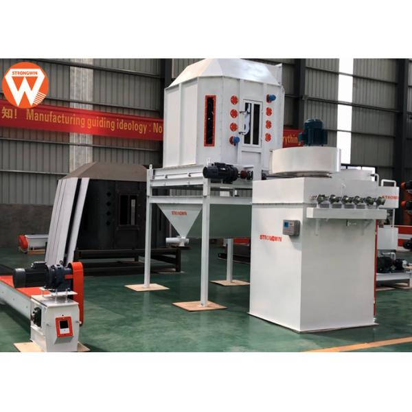 Direct Type Reducer Pellet Mill Cooler , Livestock Feed Cooler Equipment