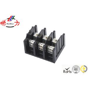 Pcb Enclosed Power Distribution Terminal Block Heavy - Current Three Inlet