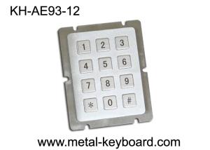 Quality Water Resistant 12 key keypad , Numeric Keypad wholesale