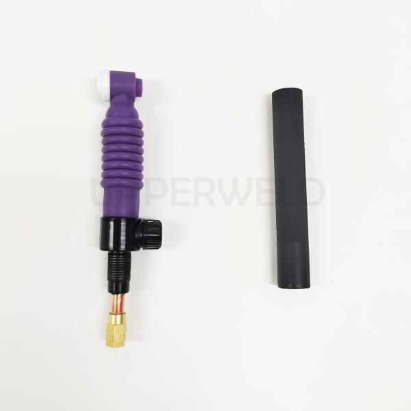 Cutting Industry Flexible Head Body TIG Welding Torch with Gas Valve and OEM Support