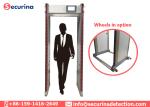 33 Detect Zones Walk Through Metal Detector Scanner Gate With LED Side Light