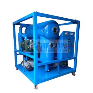Quality 50LPM Transformer Oil Purification Plant , Industrial Oil Filtration Systems wholesale