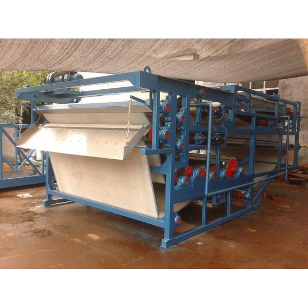 Solid Liquid Separation Belt Filter Presses Machine For Sludge Dewatering