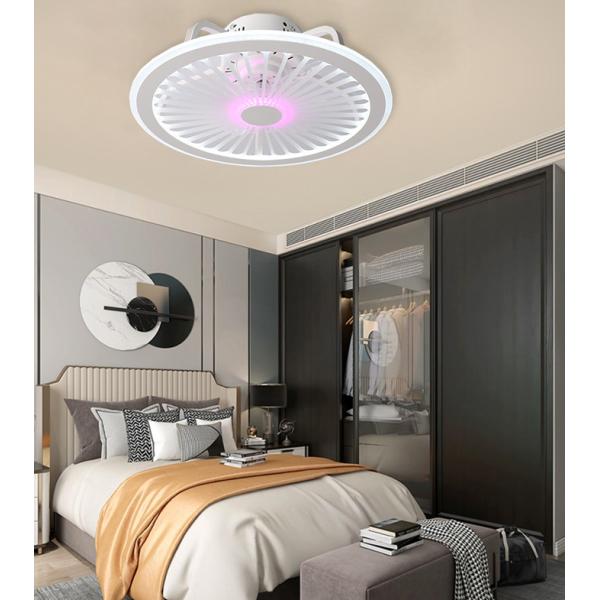 ECO Led Bladeless Ceiling Fan Dimming Chandelier Bladeless Ceiling Fan