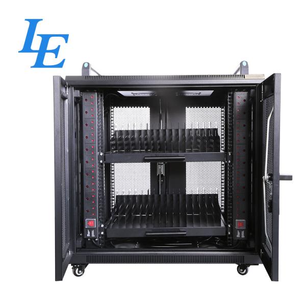 800KG Loading Capacity Server Rack Cabinet PDU Rack IP20 SPCC Material Rolling Wheels With Braked