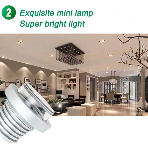 1W Mini Recessed Led Downlights Antiglare Embedded Led Ceiling Lights IP67 Spotlight Shop Home Hotel Lights Led lamp