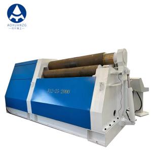 China Four-Roller CNC Plate Rolling Machine With Pre-Bending Function 25mm Thick Plate High Performance And Heavy Duty on sale