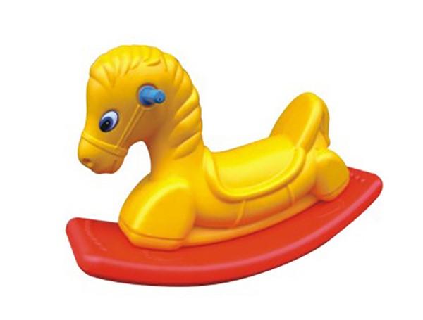 Anti UV Plastic Rocking Horse Improve Intelligence For 3 - 8 Years Old Kids