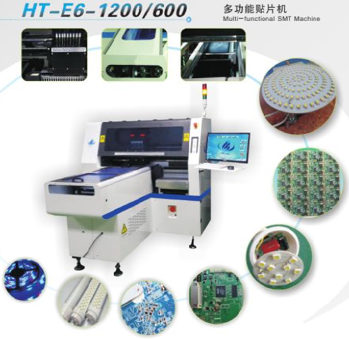 8 Head Smt Mounting Machine , Smt Mounter Machine For Strip / Downlight Panel E6T