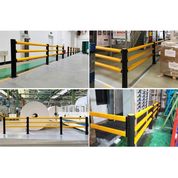 B44： LA Anti-Collision Guardrails Warehouse Safety Barrier Traffic Guardrails