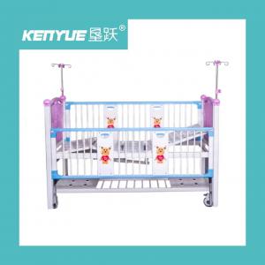 China Two Colors Pink And Blue Hospital Baby Crib For Pediatric Medical on sale