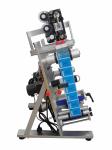 Semi Automatic Vertical Round Bottle Labeler With Date Coding Function