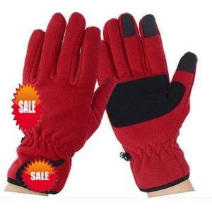 Quality winter warm fleece gloves wholesale