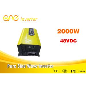 Buy cheap single phase inverter off gird dc to ac pure sinewave inverter 48v 2000w 220v from wholesalers