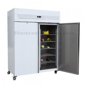 Quality Sharecool AISI304 Stainless Steel Commercial Refrigerator Double Door Upright Chiller wholesale