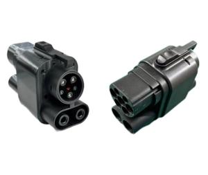 CCS2 To CCS1 DC EV Adaptor 250A Fast Charging Use for CCS1 DC Charge Port Cars High Speed Charging Converter 300V~1000V